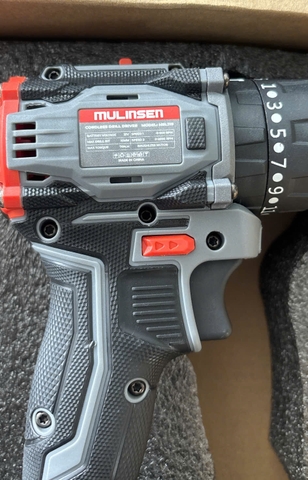 Máy mài pin 3 tốc độ Greekman (GEN1) GR107BL + TẶNG THÂN MÁY KHOAN PIN MULINSEN