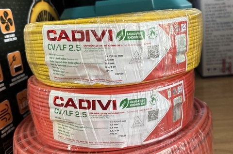 Dây cáp Cadivi CV 2.5 (100m)
