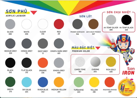 Sơn xịt trắng 200