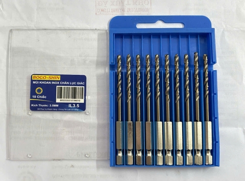 Mũi khoan inox đặc chủng chân LG 3.5mm