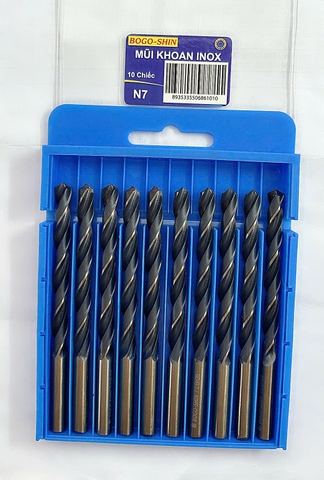 Mũi khoan inox 7mm Bogo-shin
