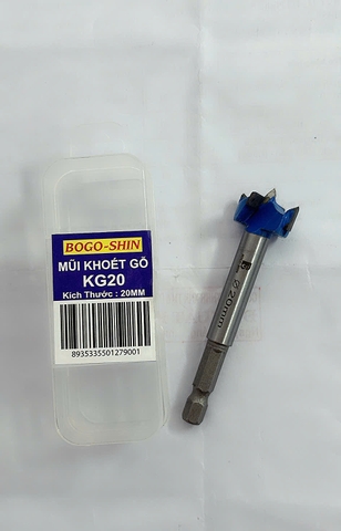 Mũi khoét gỗ 20mm Bogo-shin