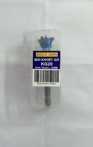 Mũi khoét gỗ 20mm Bogo-shin