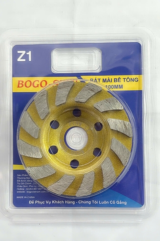 Bát mài bê tông Bogo-shin 100mm