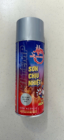 Sơn xịt chịu nhiệt bạc 680