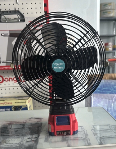 Thân quạt pin 8in Bosston (không xoay)