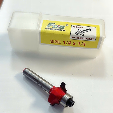 Mũi phay tròn cốt nhỏ 19mm(1/4)