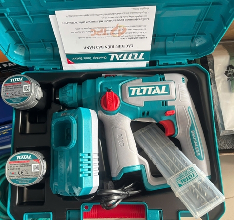 Máy khoan bê tông Total dùng pin 16V