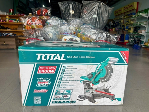 Máy cắt nhôm trượt Total 305mm