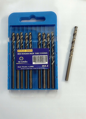 Mũi khoan inox đặc chủng 4.2 Bogo-Shin