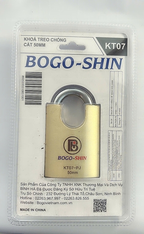 Khoá treo chống cắt 50mm Bogo-Shin