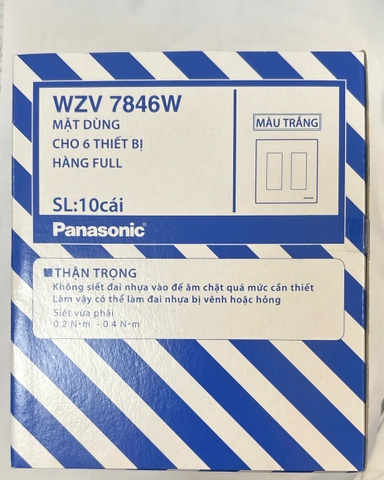 Mặt dùng cho 6 thiết bị nhỏ WZV7846W