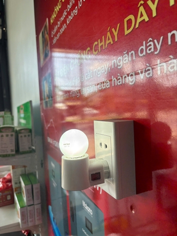 Bóng đèn LED trang trí G45V (màu vàng)