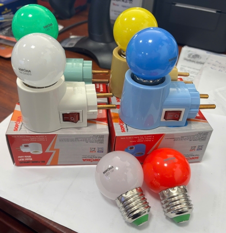 Bóng đèn LED trang trí G45X (xanh dương)