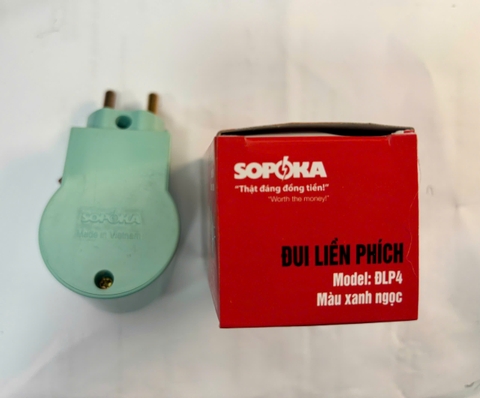 Đuôi liền phích ĐLP4 (xanh ngọc)