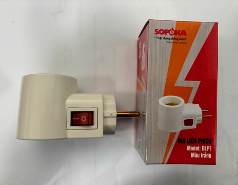 Đuôi liền phích ĐLP1 (trắng)