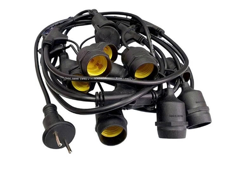 Dây bóng đèn trang trí 5m 10 đuôi thả Sopoka