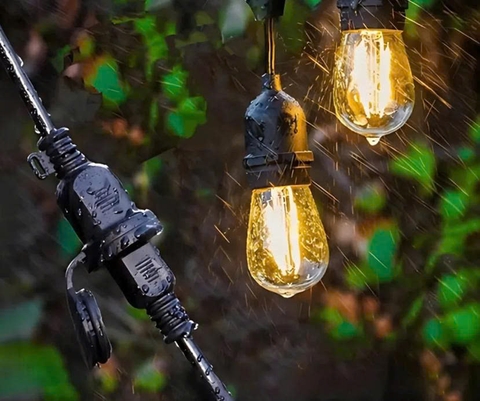 Dây bóng đèn trang trí 5m 10 đuôi thả Sopoka