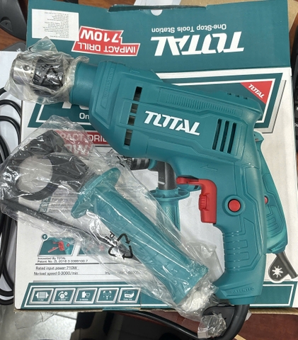 Máy khoan búa Total 13mm (710W)