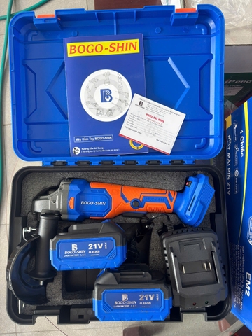 Máy mài pin 21V 6500v/min Bogo-Shin