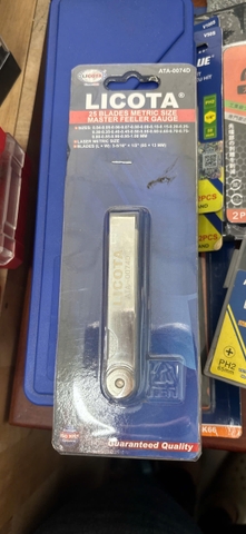 Bộ thước lá đo khe hở 25 lá Licota ATA-0074D