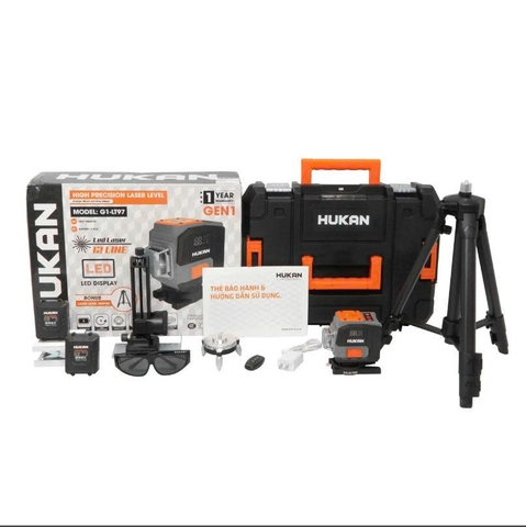 Máy cân bằng laser 12 line (kèm chân) G1-LT97