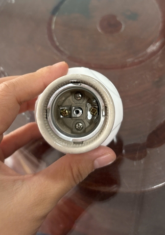 Đui sứ có nắp 6A/250V