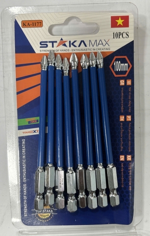 Mũi vít máy chống trượt 100mm Stakamax KA-1177