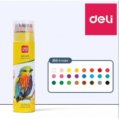 Chì màu deli 7070-24