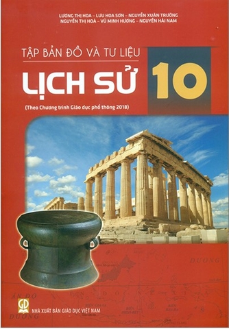 Tập bản đồ và tư liệu lịch sử 10