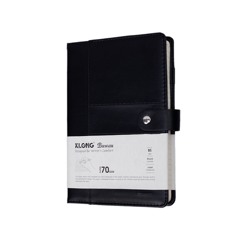 Sổ kẻ ngang nét đứt bìa giả da PU B5 300 trang 70/76; MS: 613