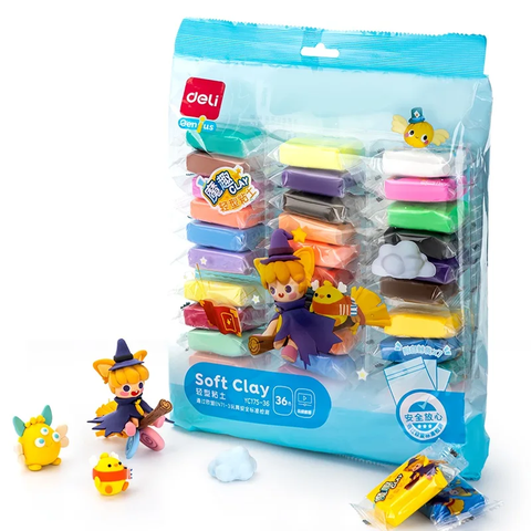 Đất nặn tự khô deli YC175-36