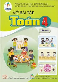 Vở bài tập toán lớp 4 tập 2 (CD)