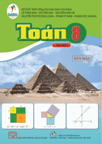 Toán 8 tập 1(CD)