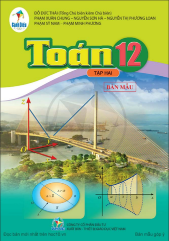 Toán 12 tập 2 (CD)