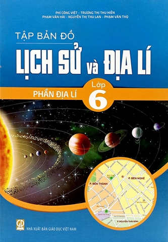 Tập bản đồ Lịch Sử và Địa Lí lớp 6 phần Địa lí (KNTT)