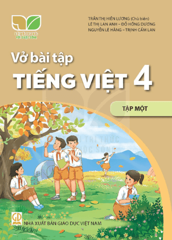 Vở bài tập tiếng việt lớp 4 tập 1 (KNTT)