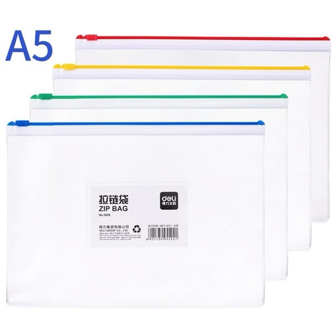 Túi zip deli A5 5524