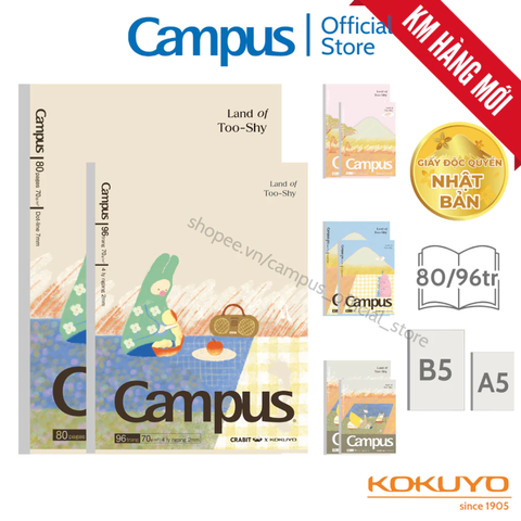 Vở campus B5DL 80 trang - LTS-04