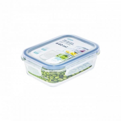 Hộp thuỷ tinh chữ nhật Nikko Inochi 640ml