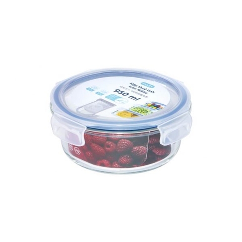 Hộp thuỷ tinh tròn Nikko Inochi 950ml