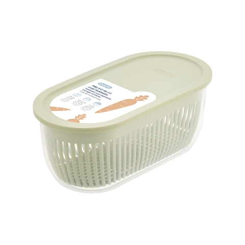 Hộp trữ rau củ oval Inochi Hokkaido 50EA