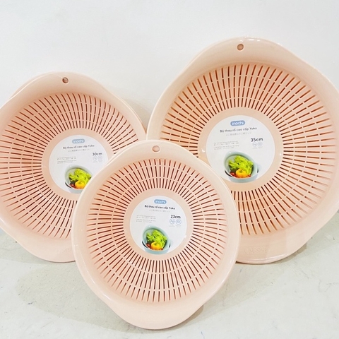 Bộ thau rổ cao cấp Yoko 23cm Inochi