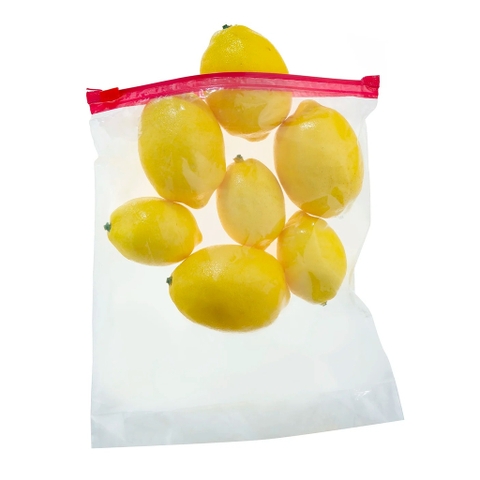 Túi zipper đa năng Shinshen 1L (có khóa kéo loại đỏ - đáy mở rộng) Inochi