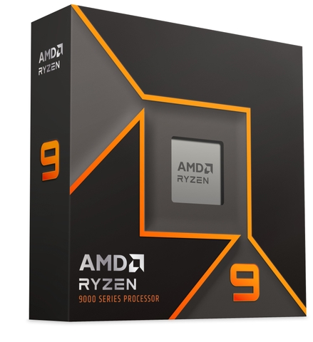 CPU AMD Ryzen 9 9900X (4.4 GHz Boost 5.6 GHz | 12 Cores / 24 Threads | 76 MB Cache | Socket AM5)