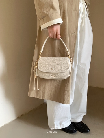 Túi xách vuông nhỏ Nanfeng Chio2nd họa tiết muối biển