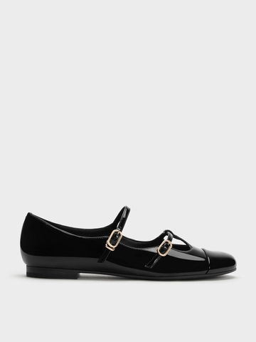 Double-Strap T-Bar Mary Janes