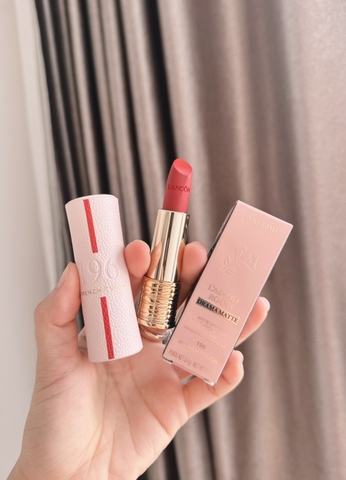 Son Lancôme L’Absolu Rouge Drama Matte 196 French Touch Đỏ Cam