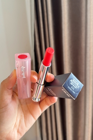 Son Dưỡng Dior Addict Lip Glow 033 Coral Pink Màu Hồng San Hô