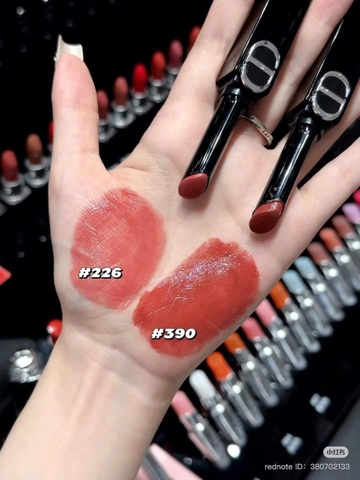 Son Dior Rouge Dior On Stage Lipstick 390 Redwood Star Màu Đỏ Hồng Gỗ